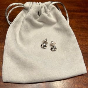 James Avery woven knot studs